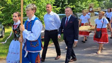 Dożynki Powiatowe 2024 - sukces reprezentującego naszą gminę Koła Gospodyń Wiejskich z Maliszewy