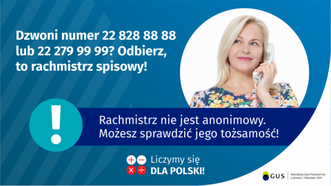 GUS Spis Ludności rachmistrz