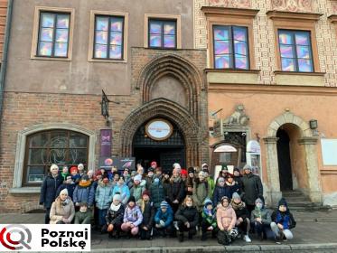 Wycieczka uczniów szkoły podstawowej w ramach programu POZNAJ POLSKĘ