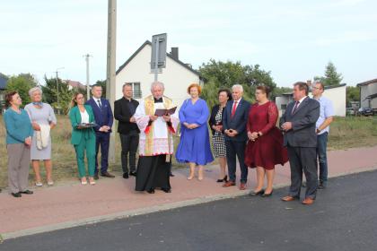 Uroczyste otwarcie wyremontowanych odcinków dróg